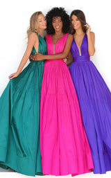 2 of 6 Tarik Ediz 50748 Fuchsia