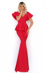 1 of 4 Tarik Ediz 50780 Red