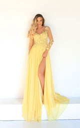1 of 4 Tarik Ediz 50894 Yellow