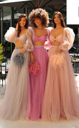 11 of 15 Tarik Ediz 51037 Lilac-Blue, Special Pink, Rose