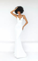 1 of 3 Tarik Ediz 51106 Ivory/Black