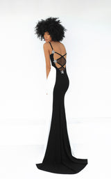 2 of 3 Tarik Ediz 51106 Ivory/Black