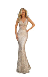 1 of 5 Tarik Ediz 51159 Ivory/Gold