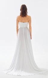 12 of 16 Tarik Ediz 52006 Dress White