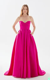 1 of 4 Tarik Ediz 52022 Fuchsia