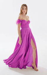 3 of 3 Tarik Ediz 52034 Fuchsia