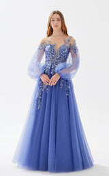 1 of 6 Tarik Ediz 52105 Bijou-Blue