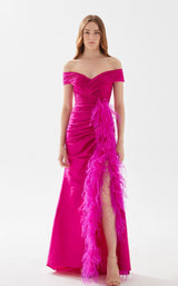 1 of 11 Tarik Ediz 52112 Fuchsia