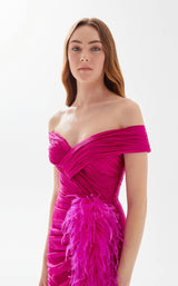 6 of 11 Tarik Ediz 52112 Fuchsia