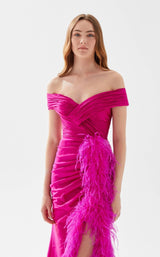 5 of 11 Tarik Ediz 52112 Fuchsia