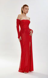 1 of 2 Tarik Ediz 52161 Red