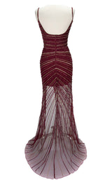 7 of 10 Paul Rekhi 5246 Burgundy