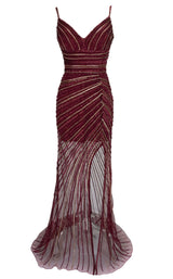 1 of 10 Paul Rekhi 5246 Burgundy