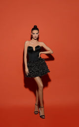 2 of 3 Tarik Ediz 53025 Dress Black