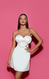 1 of 2 Tarik Ediz 53153 Dress Ivory