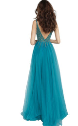 11 of 11 Jovani 54873BG Teal