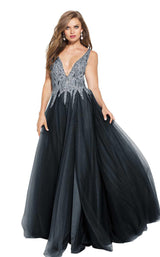 1 of 11 Jovani 54873BG Gunmetal