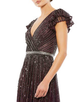 5 of 9 Mac Duggal 5502 Black Berry