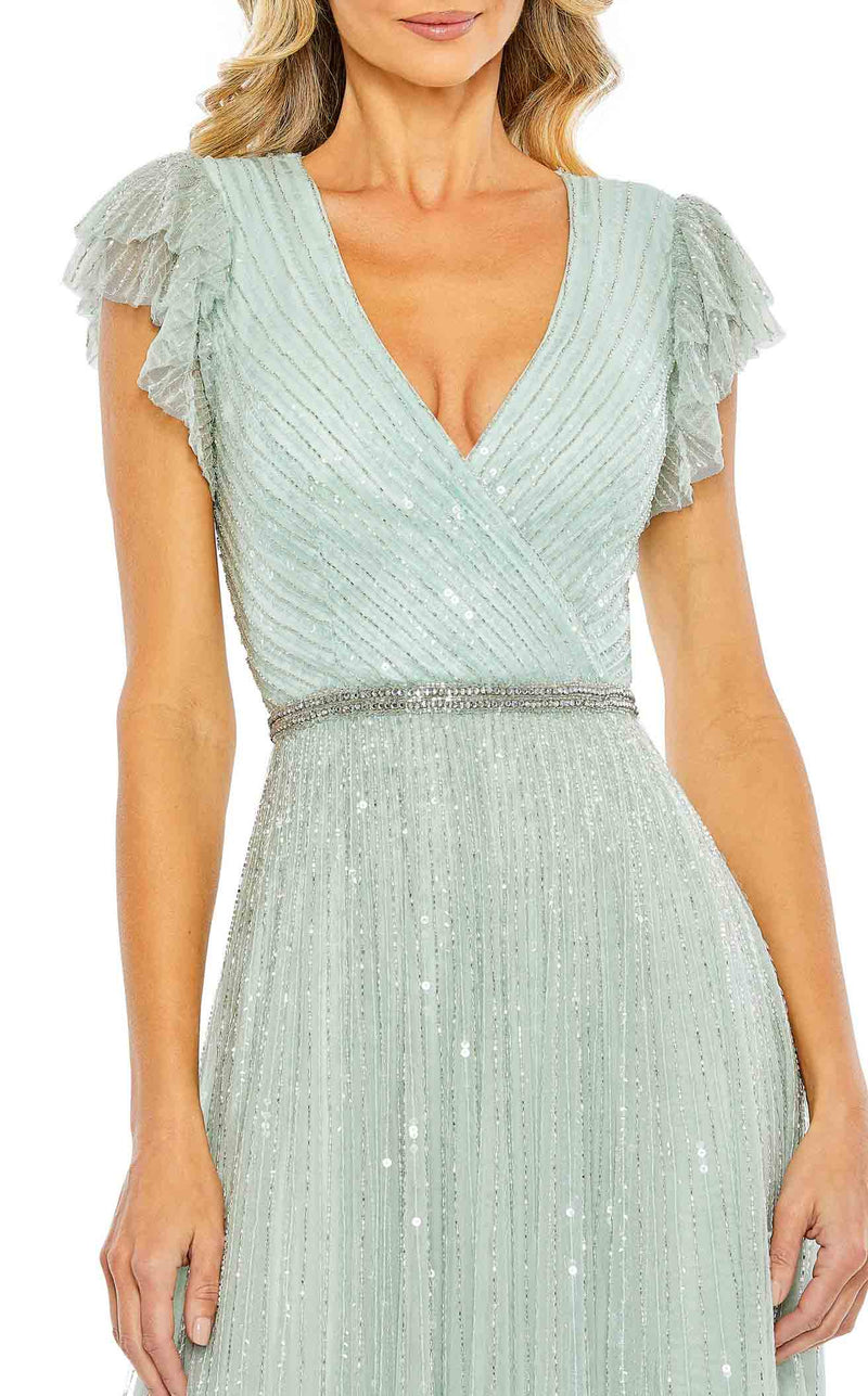 Mac Duggal 5502 Sea Mist