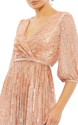 13 of 18 Mac Duggal 5509 Apricot