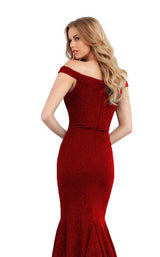 25 of 34 Jovani 55187BG Burgundy