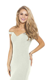 23 of 34 Jovani 55187BG Ivory