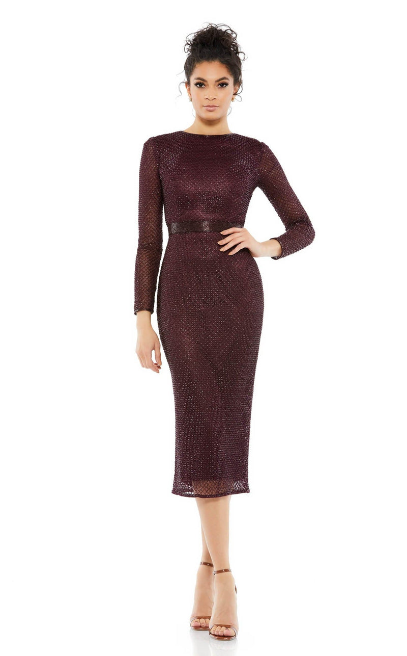 Mac Duggal 5530 Aubergine