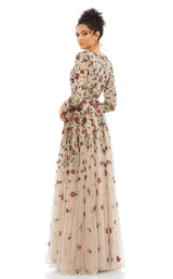 5 of 12 Mac Duggal 5533 Antique Rose