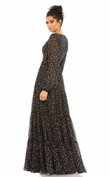 2 of 3 Mac Duggal 55431 Black Multi