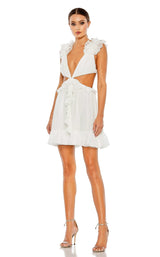 1 of 3 Mac Duggal 55688 White