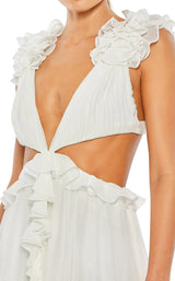 3 of 3 Mac Duggal 55688 White