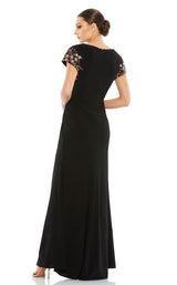 5 of 6 Mac Duggal 55709 Black-Multi