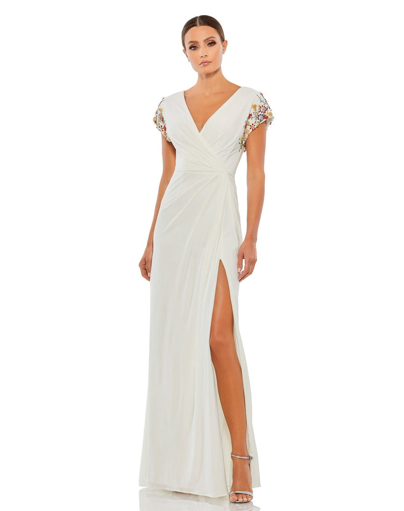 Mac Duggal 55709 White-Multi