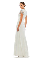 6 of 6 Mac Duggal 55709 White Multi
