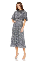 1 of 6 Mac Duggal 5577 Charcoal