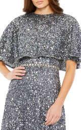 5 of 6 Mac Duggal 5577 Charcoal