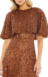 6 of 6 Mac Duggal 5577 Copper