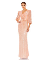 1 of 3 Mac Duggal 5614 Peach