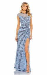 1 of 9 Mac Duggal 5619 French-Blue