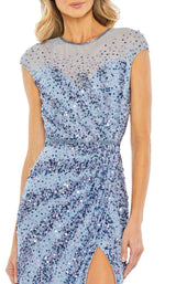 3 of 3 Mac Duggal 5619 French Blue