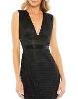 6 of 9 Mac Duggal 5625 Dress Black