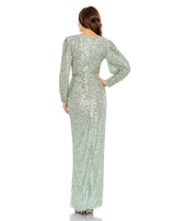3 of 3 Mac Duggal 5638 Seafoam