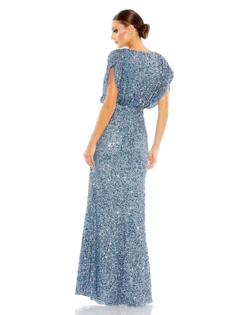 Mac Duggal 5640 Slate-Blue