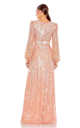 3 of 3 Mac Duggal 5643 Peach