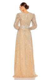 4 of 6 Mac Duggal 5720 Vanilla-Silver