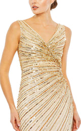 3 of 3 Mac Duggal 5757 Nude/Gold
