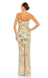 3 of 3 Mac Duggal 5758 Dress Nude-Gold