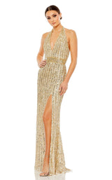 1 of 6 Mac Duggal 5759 Gold/Nude