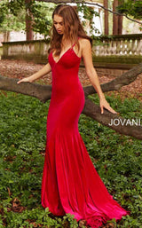 6 of 6 Jovani 57900 side Hot-Pink