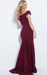 2 of 2 Jovani 58576BG Burgundy